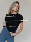 Polera Manga Corta Olivia | Activewear