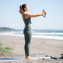 Aro silicona con peso | pilates | deporte | entrenamientos