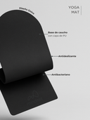Mat de yoga antideslizante 5mm