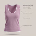 Polera sin mangas Sara
