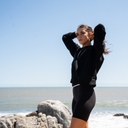 Polerón con Gorro Elena | Activewear